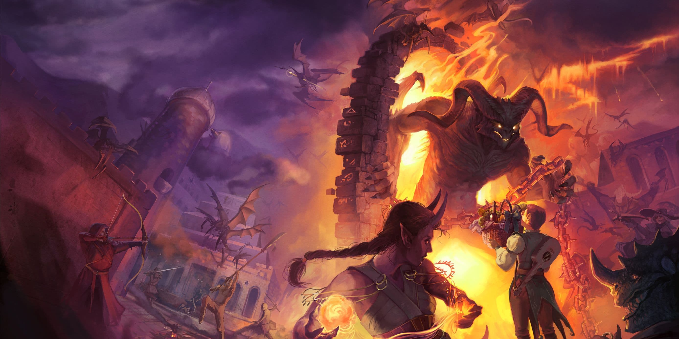 Golgoron Arises on the cover of the City of Arches